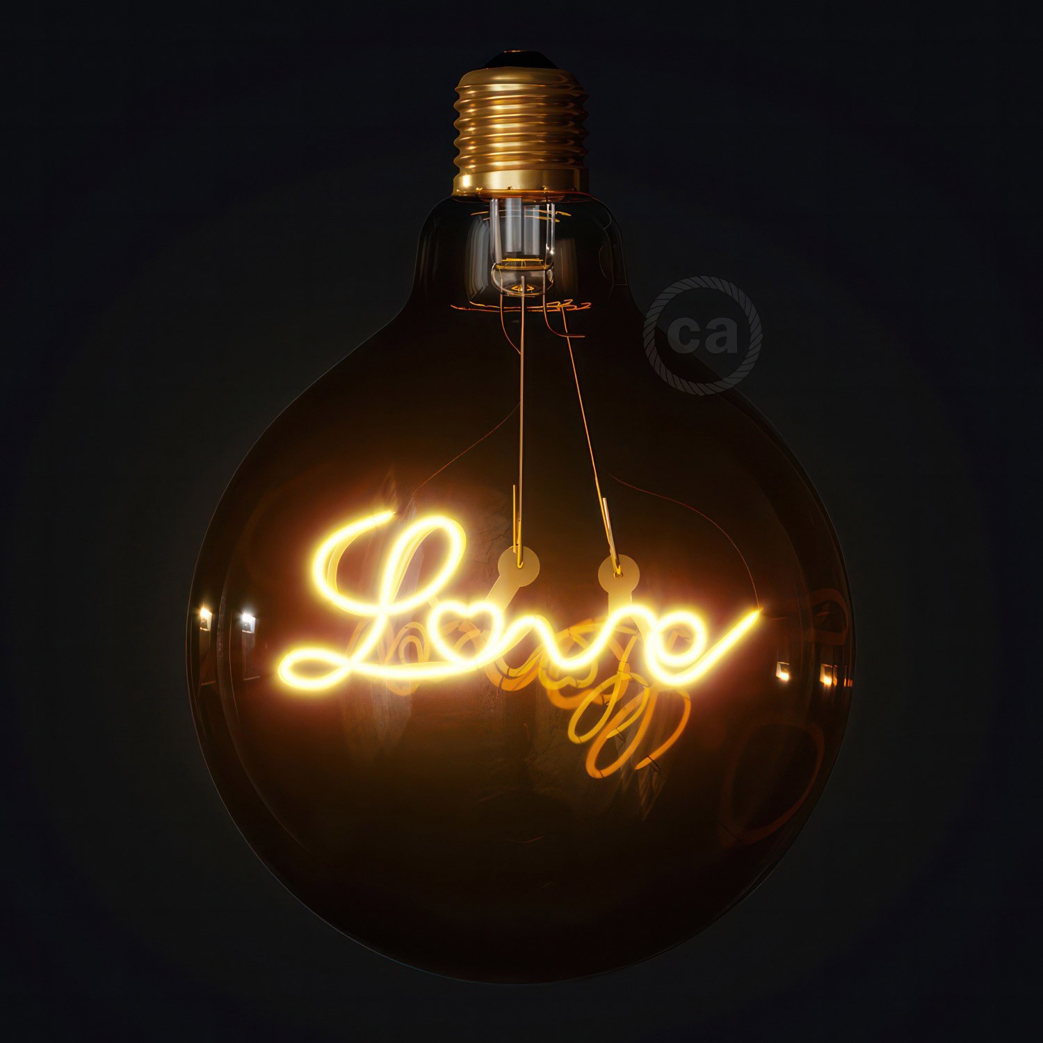Lampe LED pour photo - Phare de luxe minimaliste - Ligne dorée
