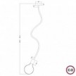 Lampe plafonnier Creative Flex 90 cm