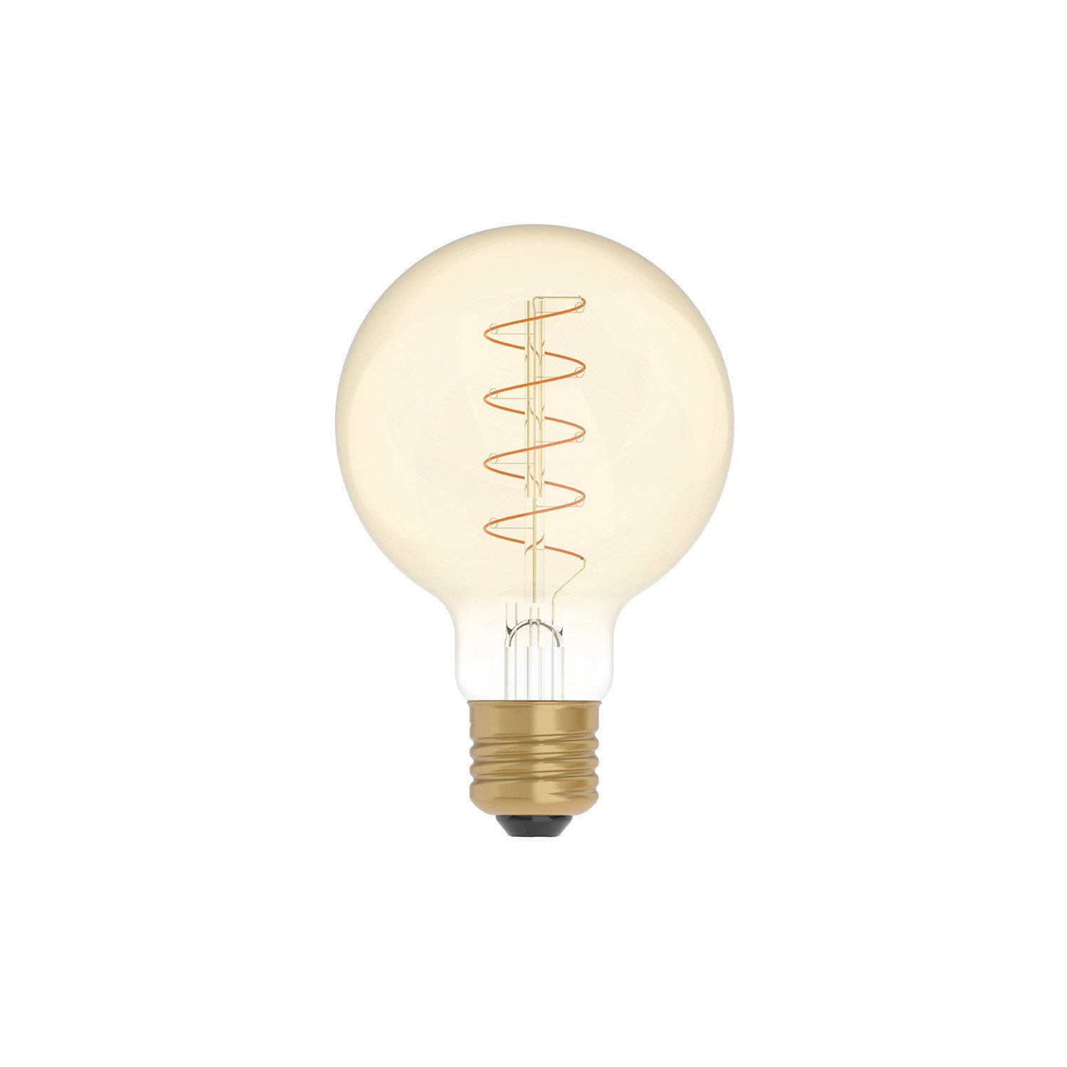 LED Glühbirne Golden Carbon Line Spiral-Filament Globe G80 4W 250Lm E27 1800K Dimmbar - C05