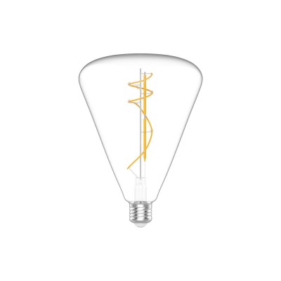 Ampoule Transparente LED Cone 140 10W 1100Lm E27 2700K Dimmable - H03