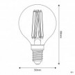 Lampadina LED Effetto Porcellana CRI 95 G45 5,9W 550Lm E14 2700K Dimmerabile – P01