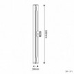 Lampadina LED Trasparente CRI 90 Lineare S14d - lunghezza 500 mm 7W 620Lm 2700K Dimmerabile - S02