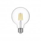 Lampadina LED Trasparente Globo G95 4W 470Lm E27 2700K - E04