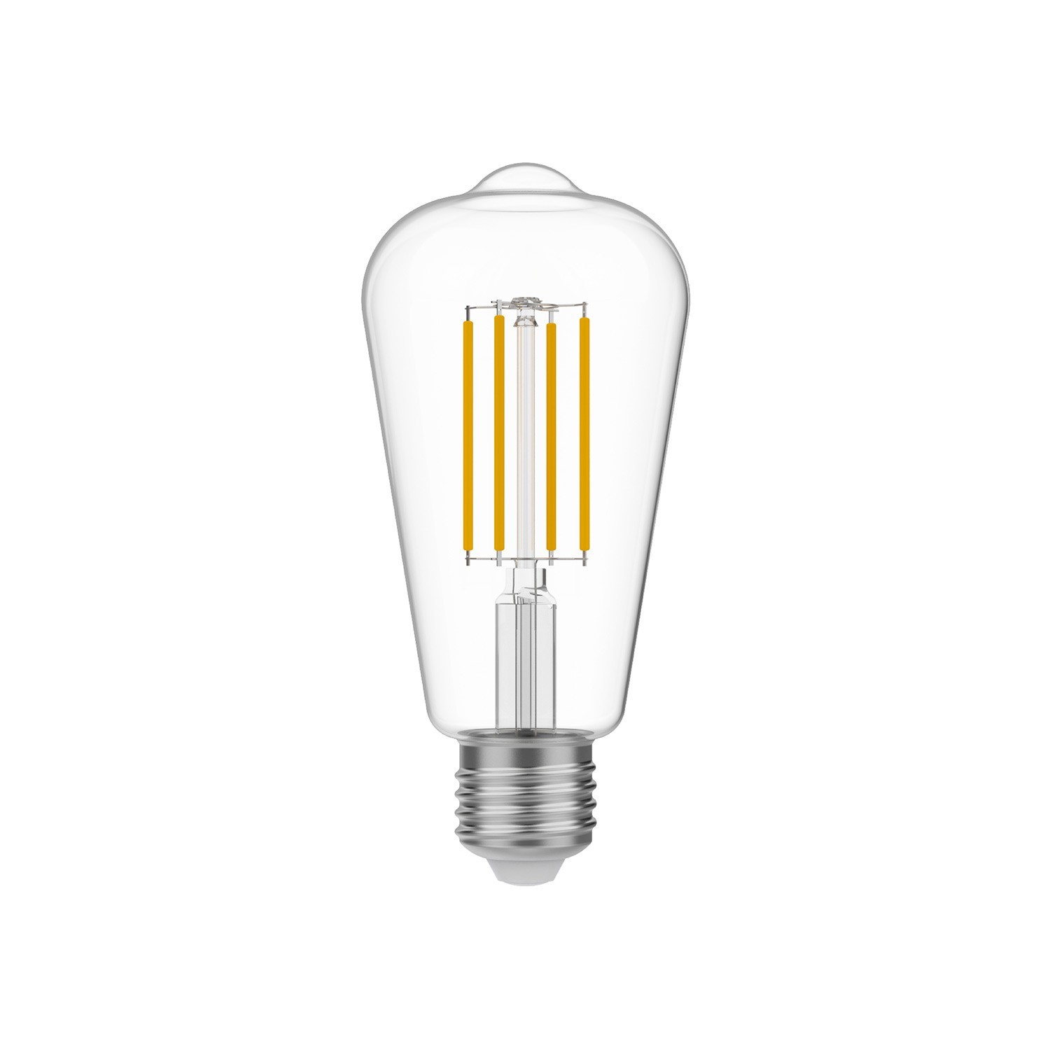 Lampadina LED Trasparente Edison ST64 7W 806Lm E27 3500K Dimmerabile - N02