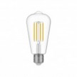 Ampoule LED Transparente Edison ST64 7W 806Lm E27 2700K Dimmable - T02