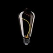 LED Glühbirne Magnetic Deco Line Edison ST64 Smoky, 2,2W 60Lm E27 1800K - F03