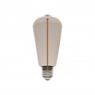 Lampadina LED Smoky Magnetic Deco Line Edison ST64 2,2W 60Lm E27 1800K - F03