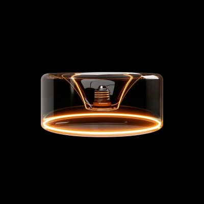 Ampoule LED Smoky Ghost Line Recessed Donut 195x83 6W 380Lm E27 1900K Dimmable - G12