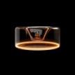 LED Glühbirne Ghost Line Recessed Donut 195x83, smoky 6W 380Lm E27 1900K dimmbar - G12