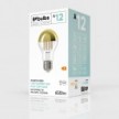 Ampoule LED Demi Sphère Or Goutte A60 7W 650Lm E27 2700K Dimmable - A12