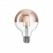 Lampadina LED Mezza Sfera Rame Globo G95 7W 650Lm E27 2700K Dimmerabile - A24