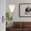 Lampe Fermaluce Elle en métal avec ampoule Siro