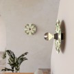 Lampada da parete o soffitto con paralume a effetto maiolica - Waterproof IP44