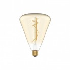 Ampoule Dorée LED Cone 140 8,8W 806Lm E27 2200K Dimmable - H06