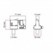 Adaptateur Powergear pour circuits triphasés - pour suspension