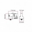 Adaptateur Stucchi pour circuits triphasés - pour tube d'extension ou joint métallique